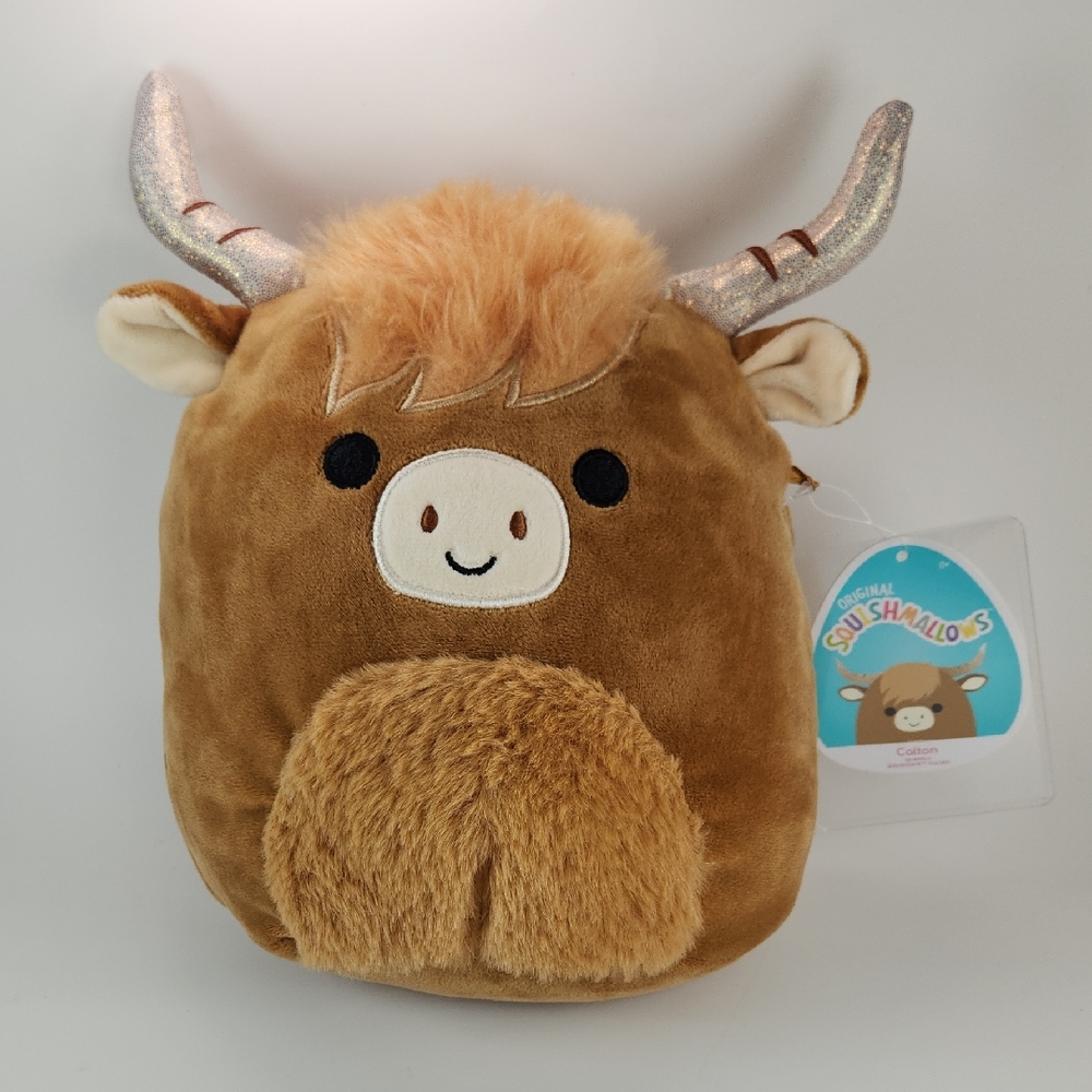 SQUISHMALLOWS: CALTON 8" Plushie, NWT, 2022, Kellytoy